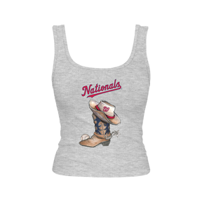 Washington Nationals Cowboy Boot Emmy Tank