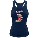 Washington Nationals Cowboy Boot Racerback Tank - Tiny Turnip