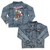 Washington Nationals Cowboy Boot Kid's Denim Jacket