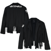 Washington Nationals Farrah Fringe Jacket --(ships after 8/11)