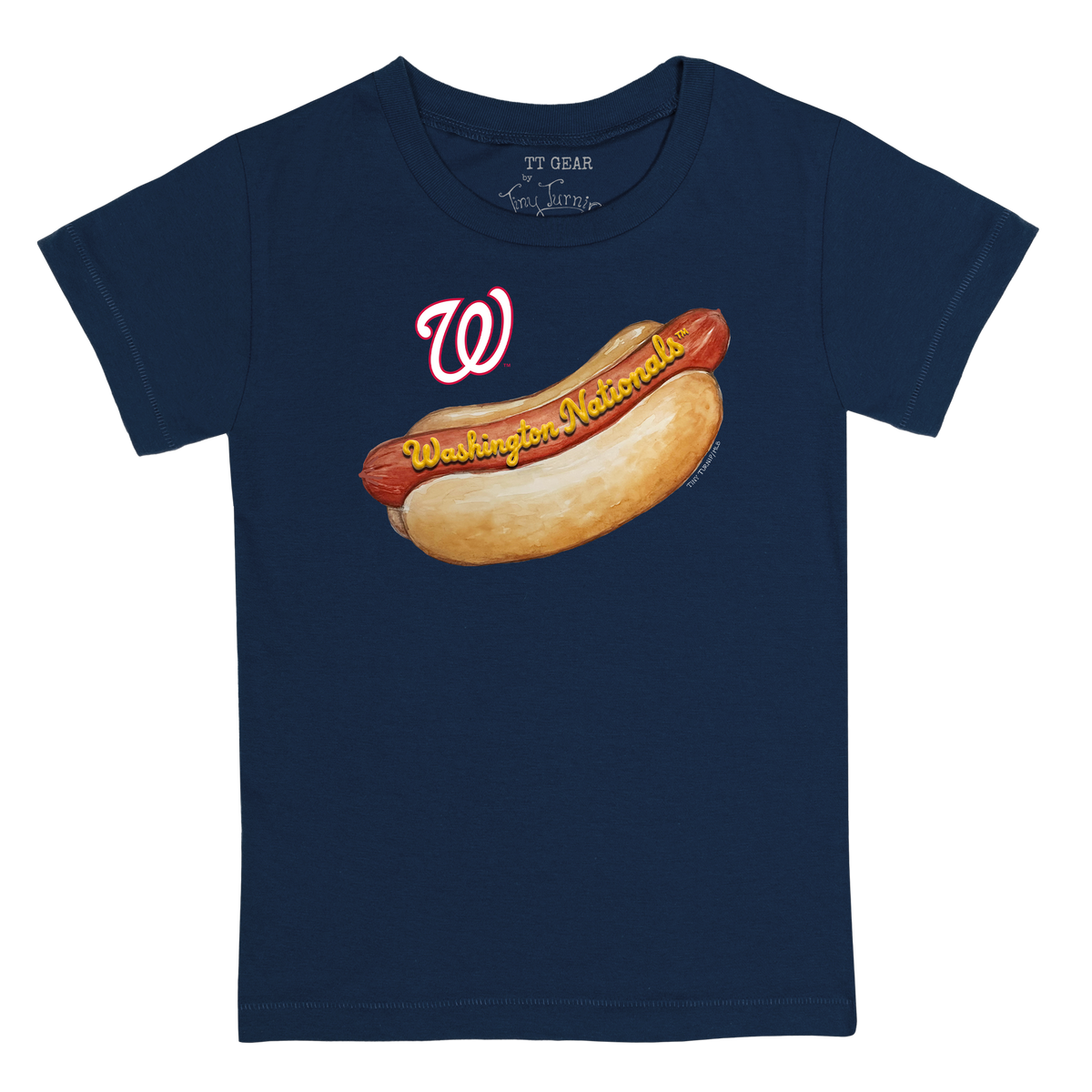 Washington Nationals Hot Dog Kid's Tee Shirt