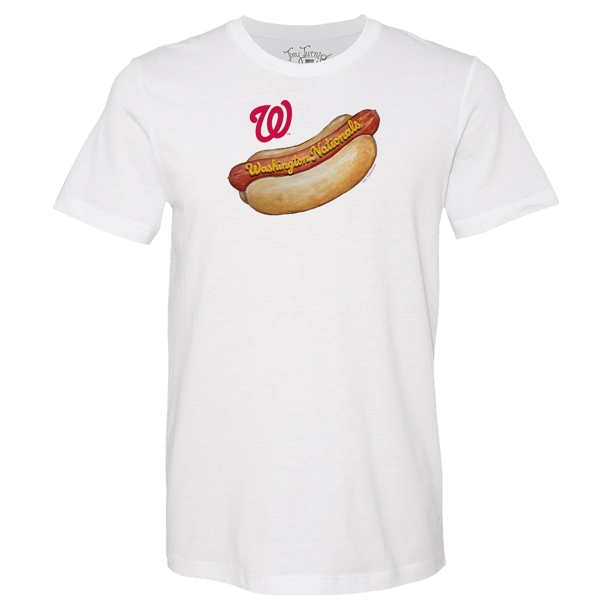 Washington Nationals Hot Dog Unisex Tee Shirt