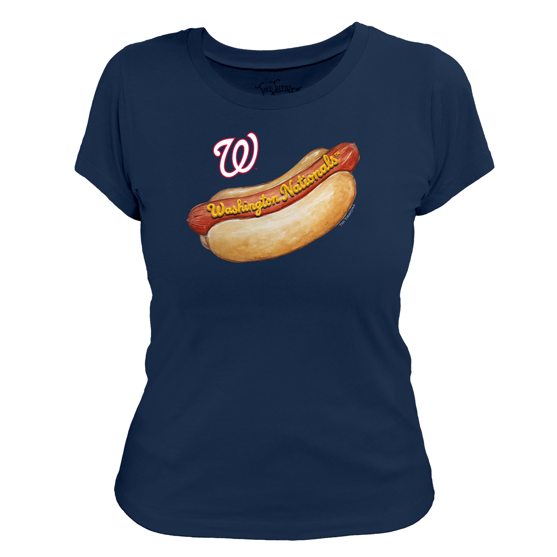 Washington Nationals Hot Dog Women's Tee Shirt