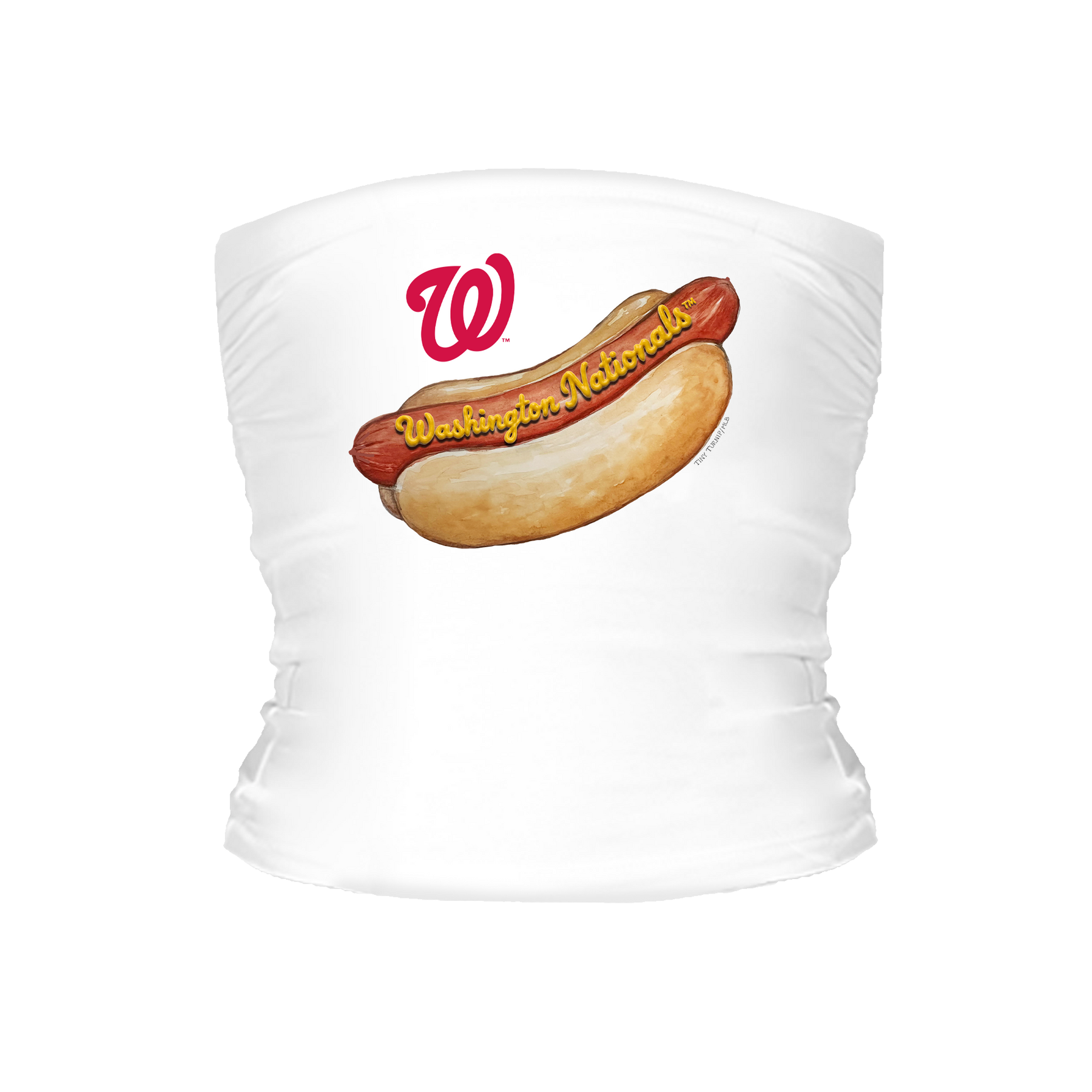 Washington Nationals Hot Dog Tube Top