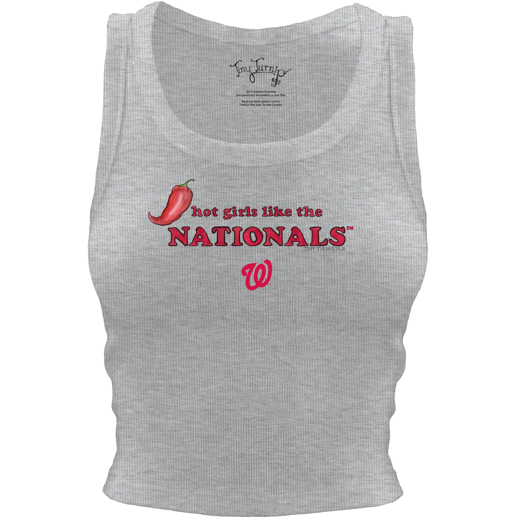 Washington Nationals Hot Girls Crop Tank