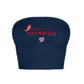 Washington Nationals Hot Girls Crop Tube Top