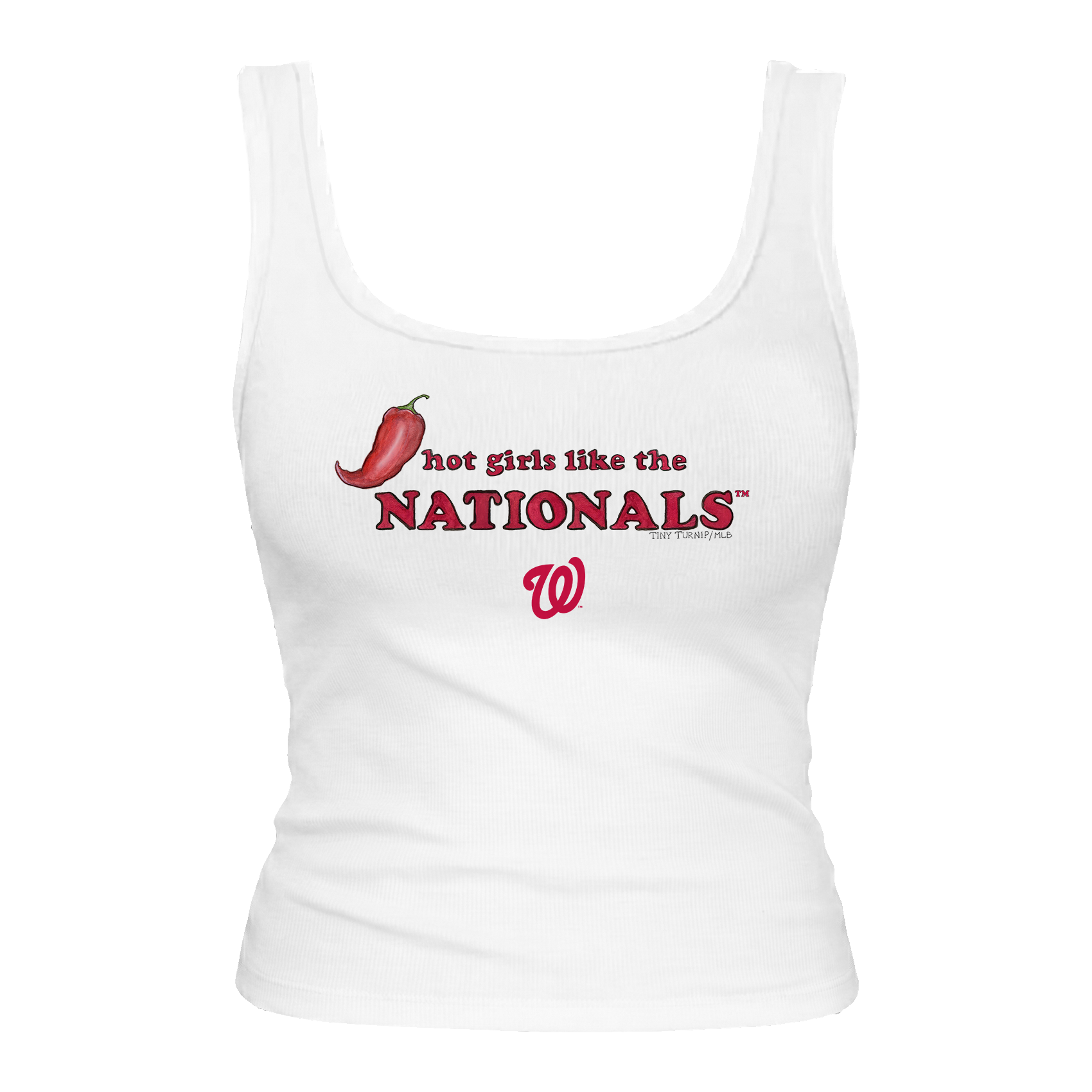 Washington Nationals Hot Girls Emmy Tank
