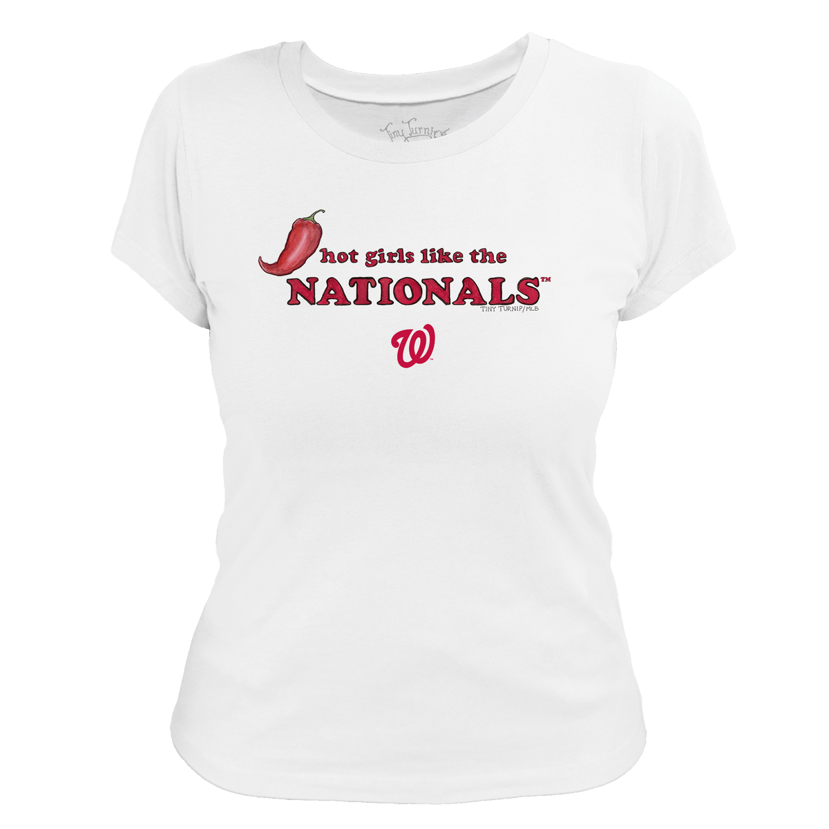 Washington Nationals Hot Girls Women's Tee Shirt