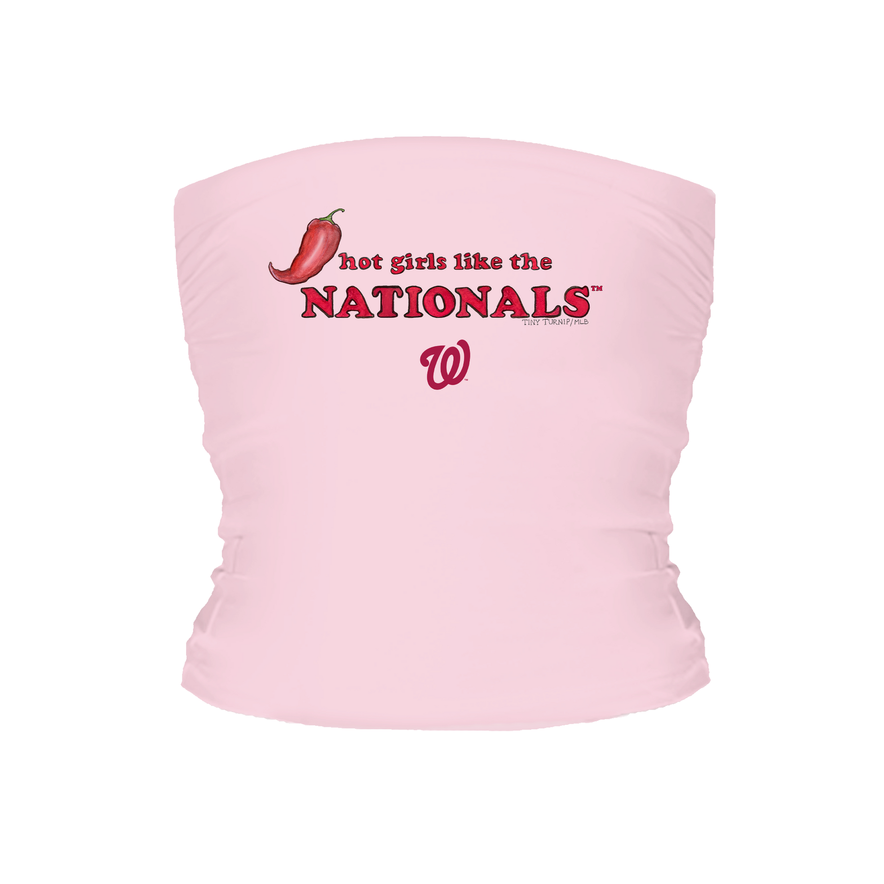 Washington Nationals Hot Girls Tube Top