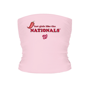 Washington Nationals Hot Girls Tube Top