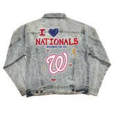 I Heart Nationals Boyfriend Denim Jacket - Tiny Turnip