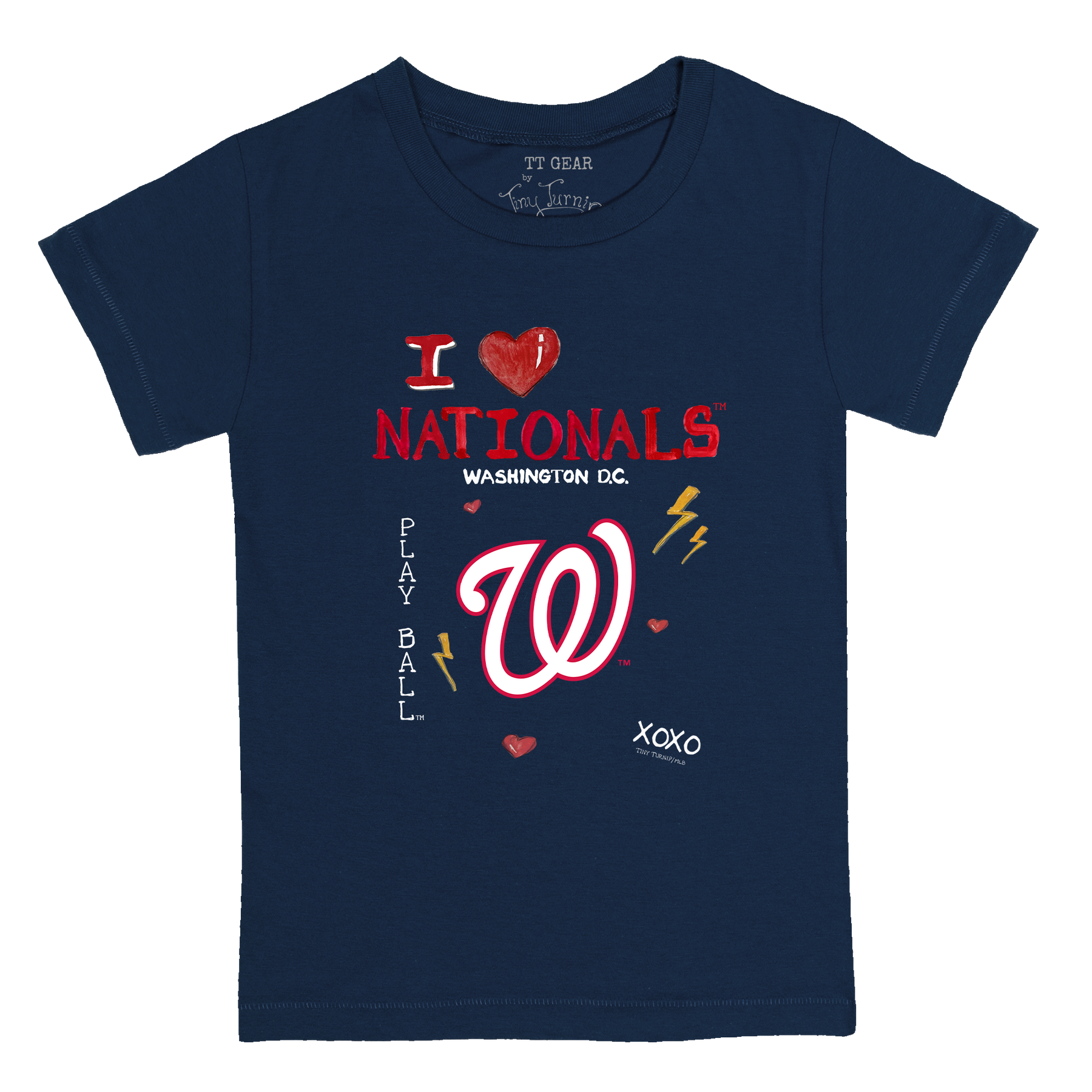 I Heart Nationals Kid's Tee Shirt - Tiny Turnip