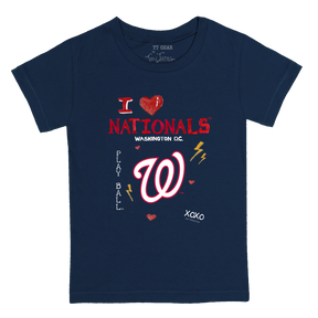 I Heart Nationals Kid's Tee Shirt - Tiny Turnip