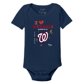 I Heart Nationals Short Sleeve Snapper - Tiny Turnip
