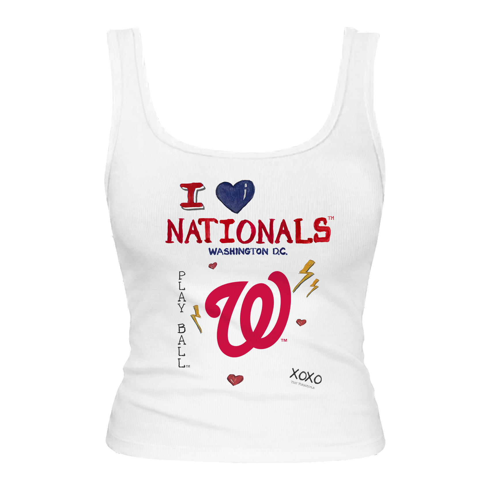 Washington Nationals I Heart Nationals Emmy Tank
