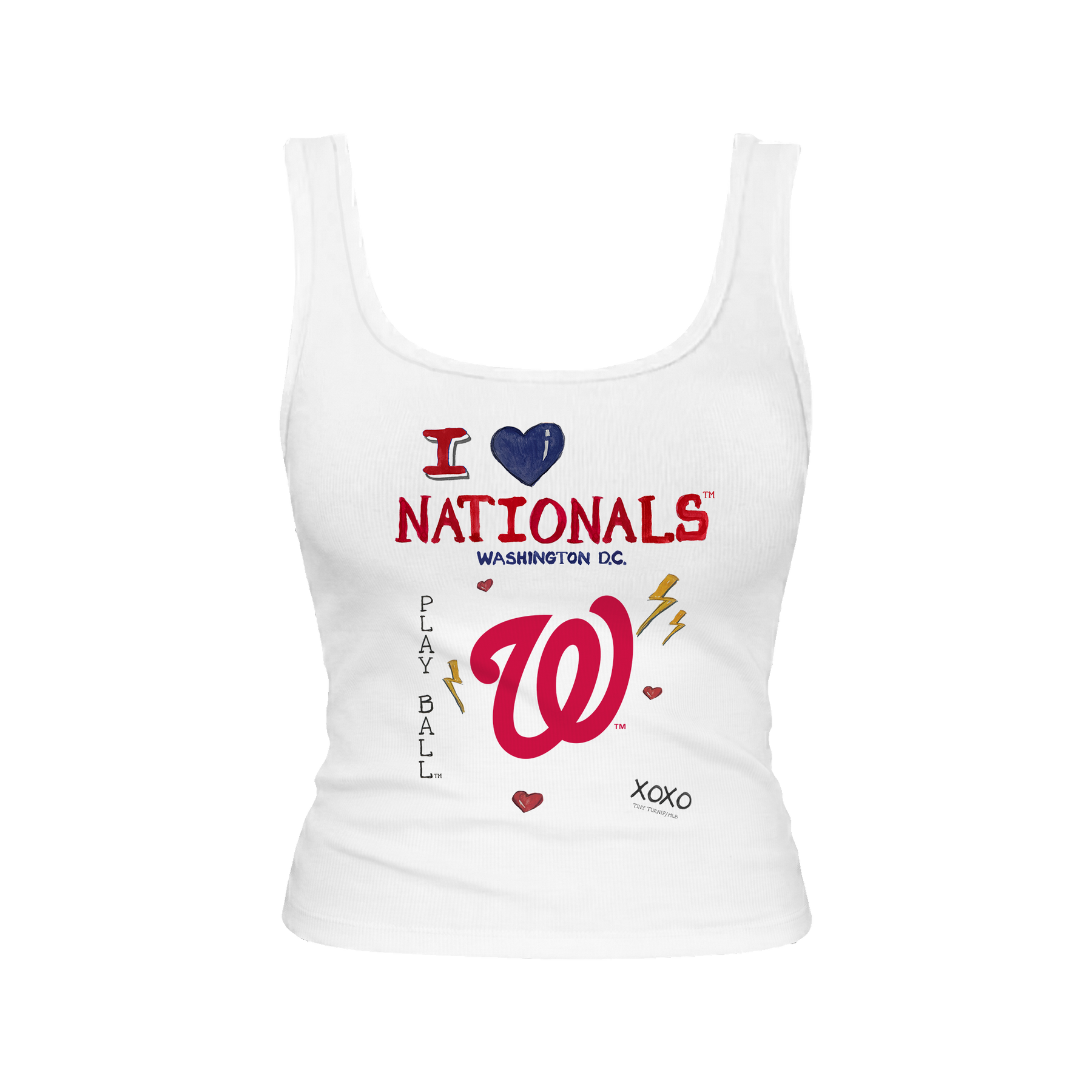 Washington Nationals I Heart Nationals Emmy Tank