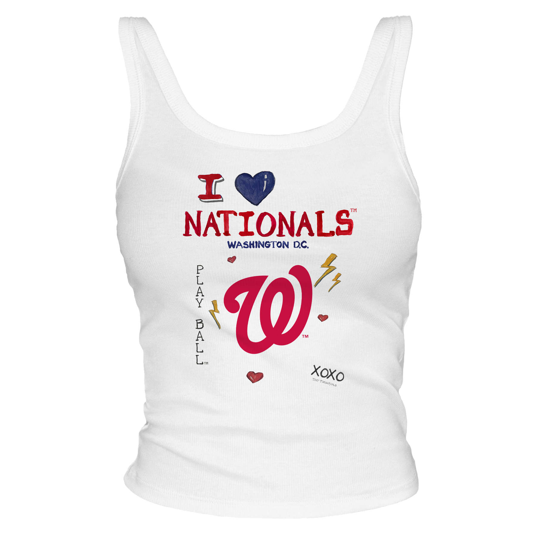 I Heart Nationals Tank - Tiny Turnip
