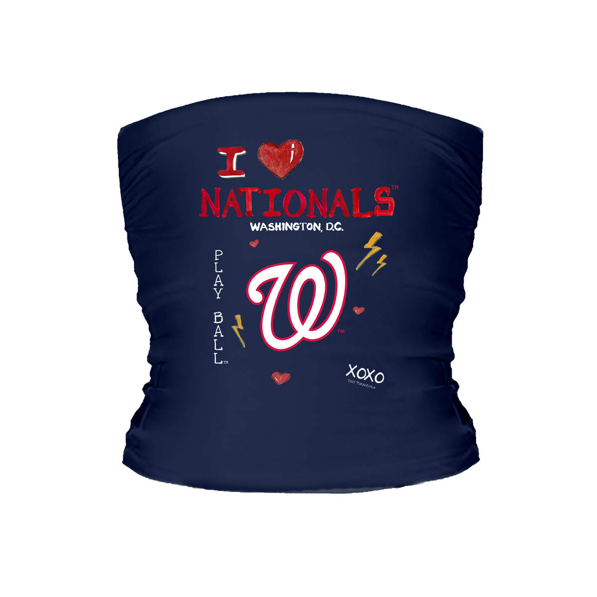 I Heart Nationals Tube Top - Tiny Turnip