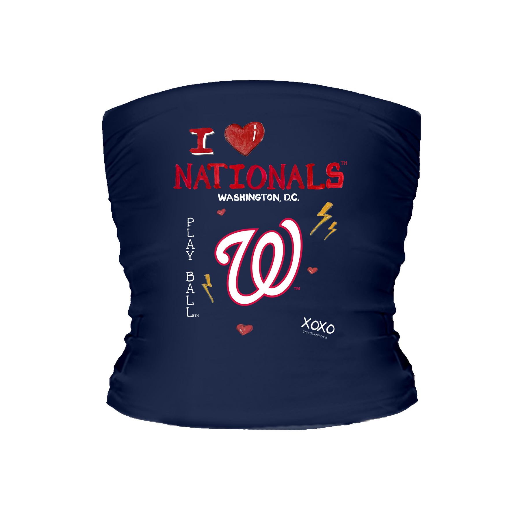 I Heart Nationals Tube Top - Tiny Turnip