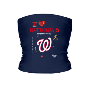 I Heart Nationals Tube Top - Tiny Turnip