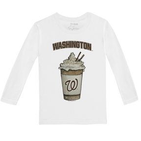 Washington Nationals Latte Long-Sleeve Tee Shirt