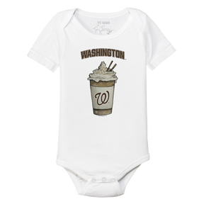 Washington Nationals Latte Short Sleeve Snapper