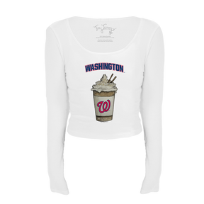 Washington Nationals Latte Women's Lucy Long Sleeve