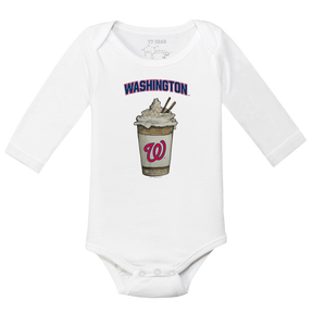Washington Nationals Latte Long Sleeve Snapper