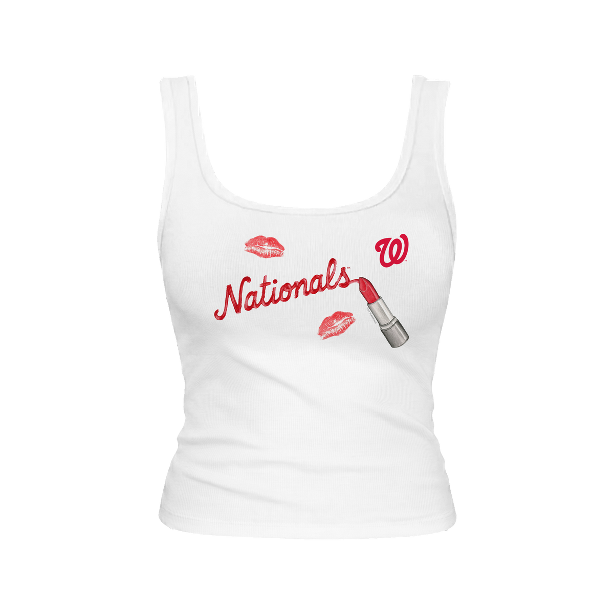 Washington Nationals Lipstick Emmy Tank