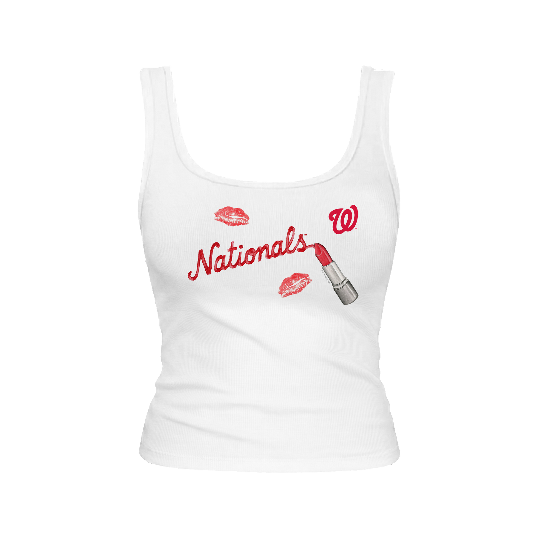 Washington Nationals Lipstick Emmy Tank