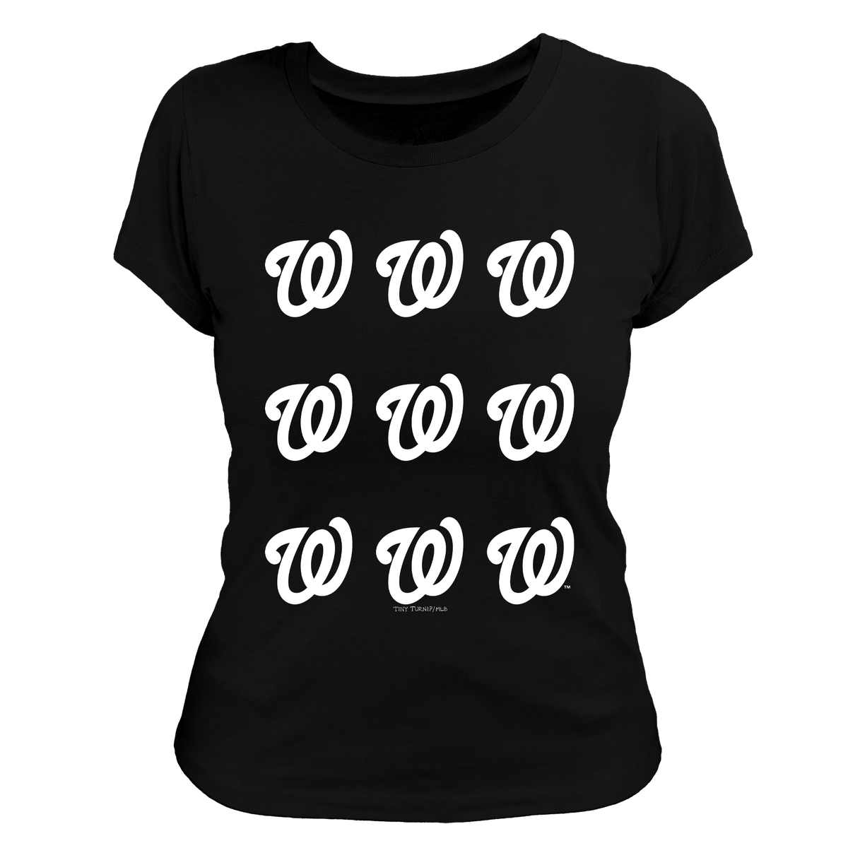 Washington Nationals Logo Grid Tee Shirt
