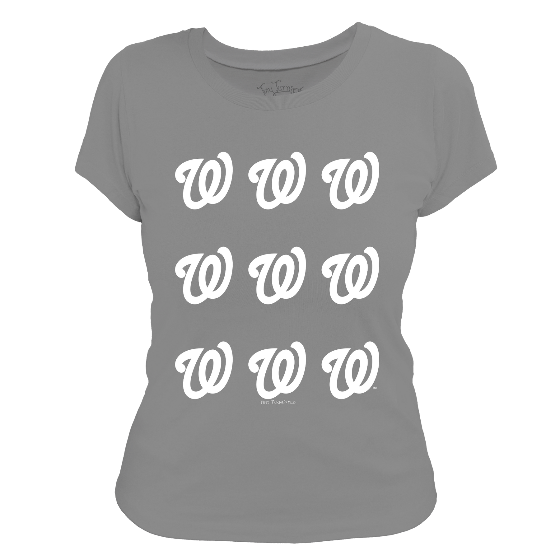 Washington Nationals Logo Grid Tee Shirt - Tiny Turnip