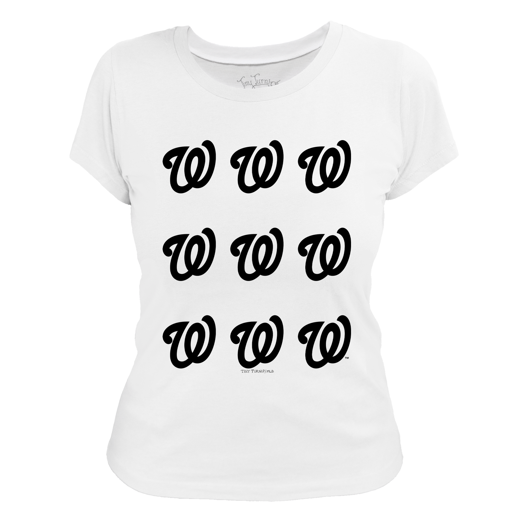 Washington Nationals Logo Grid Tee Shirt - Tiny Turnip