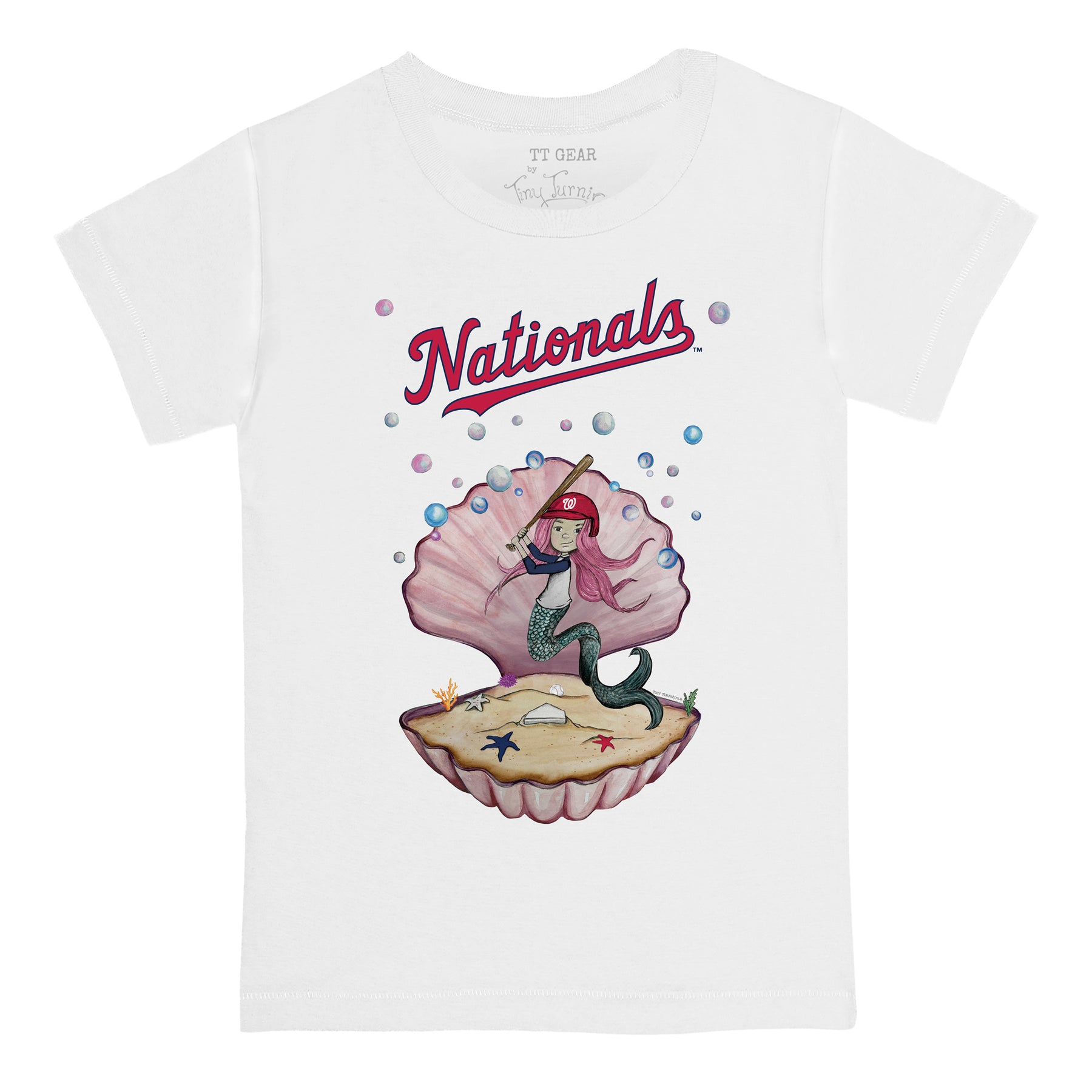 Washington Nationals Mermaid Tee Shirt
