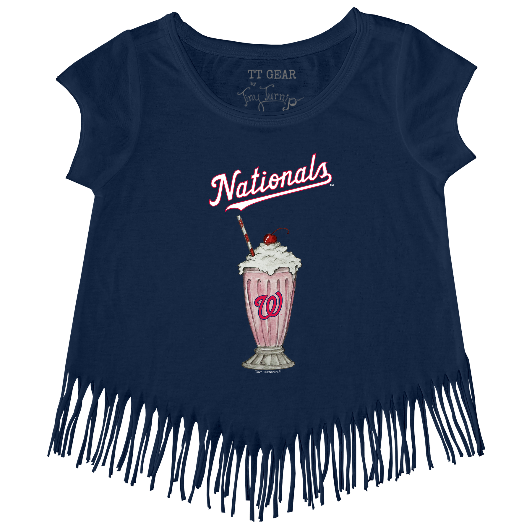 Washington Nationals Milkshake Fringe Tee