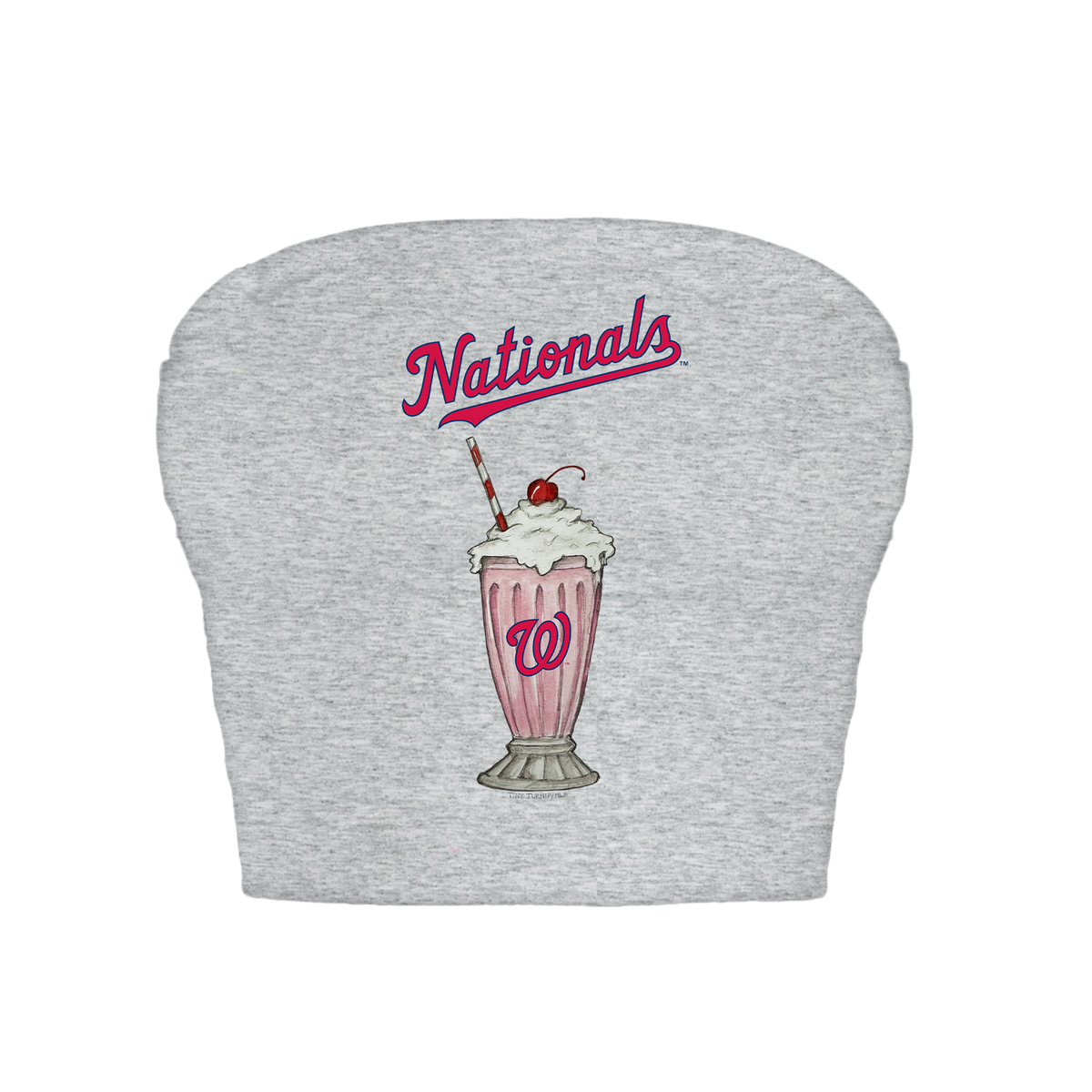 Washington Nationals Milkshake Crop Tube Top