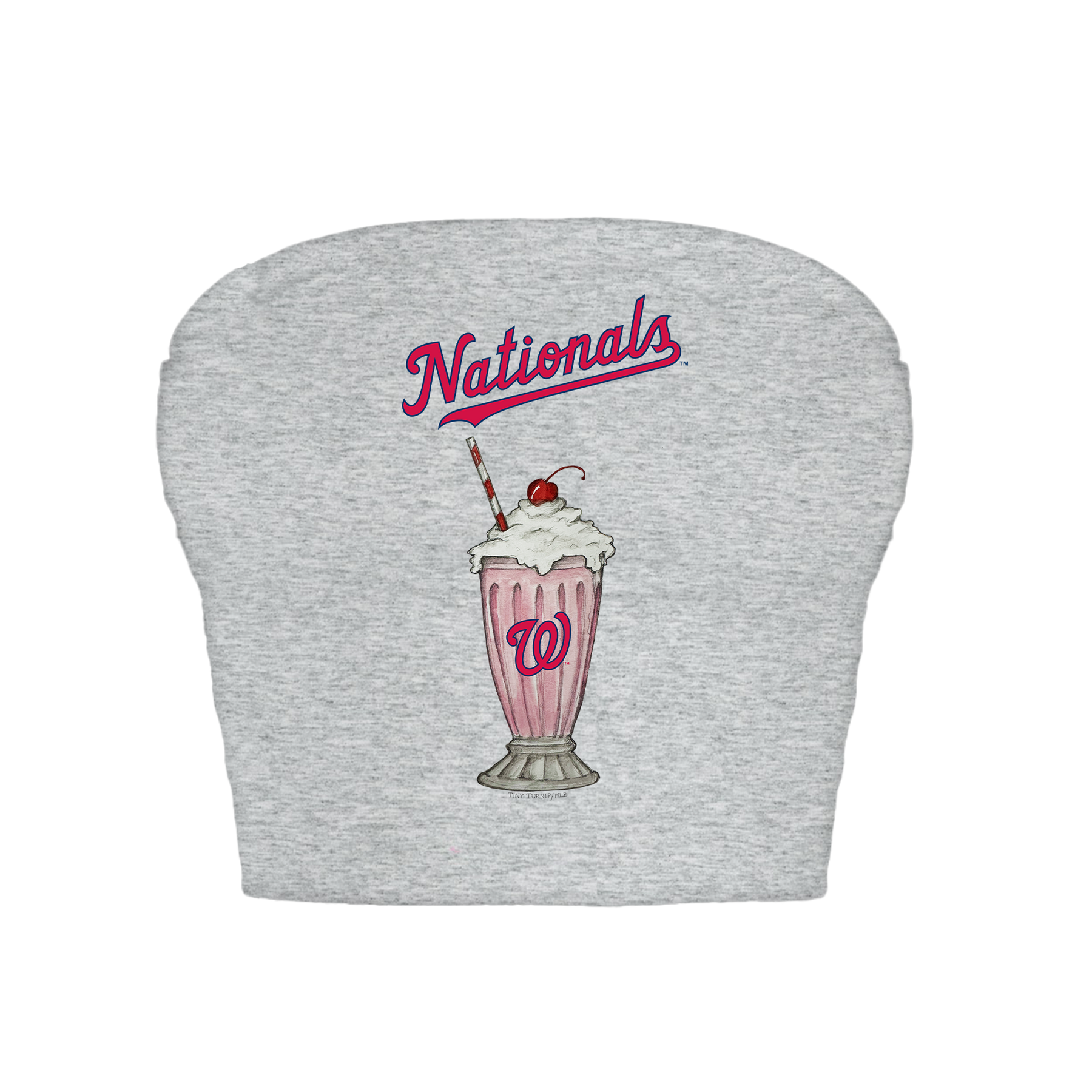 Washington Nationals Milkshake Crop Tube Top