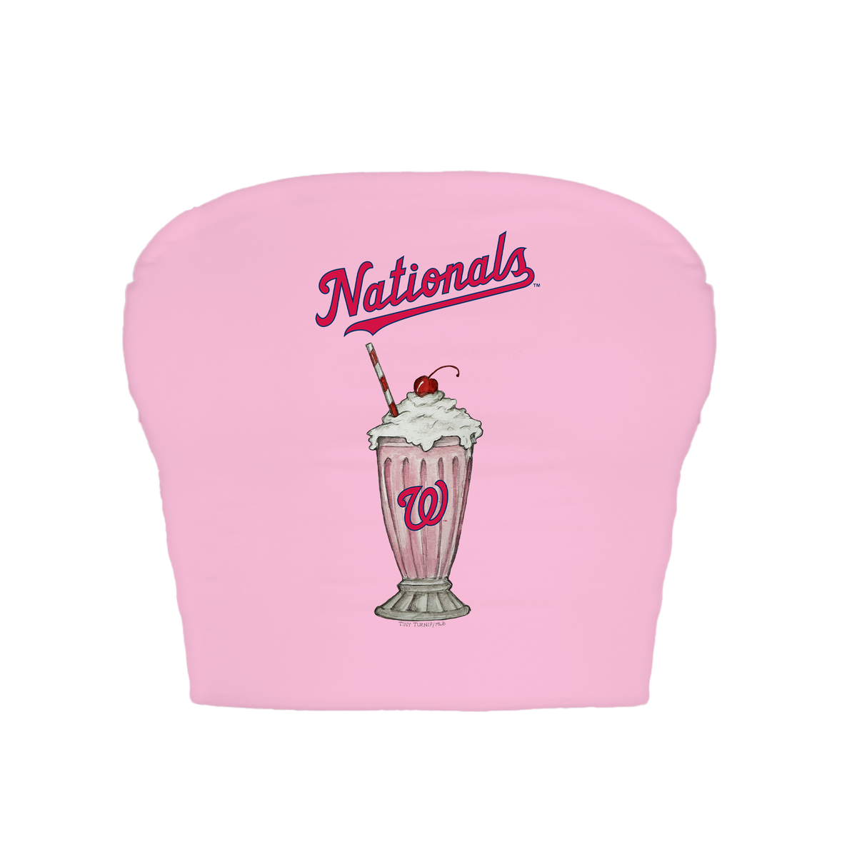 Washington Nationals Milkshake Crop Tube Top
