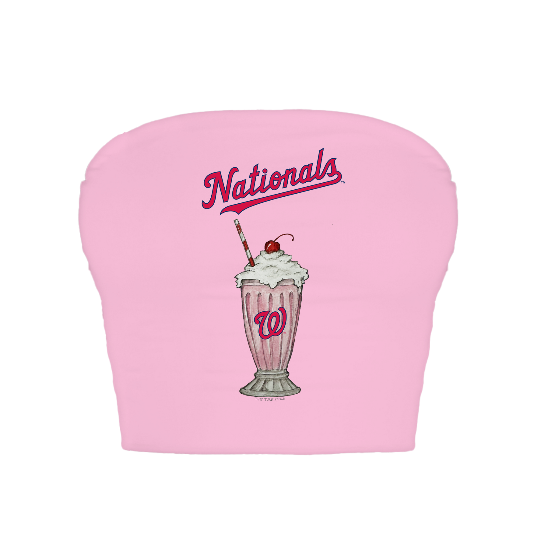 Washington Nationals Milkshake Crop Tube Top
