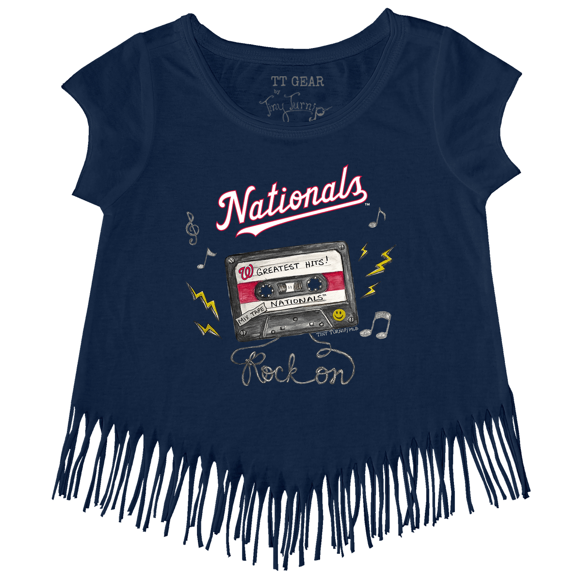 Washington Nationals Mixtape Fringe Tee