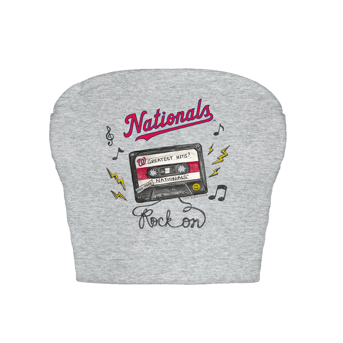 Washington Nationals Mixtape Crop Tube Top