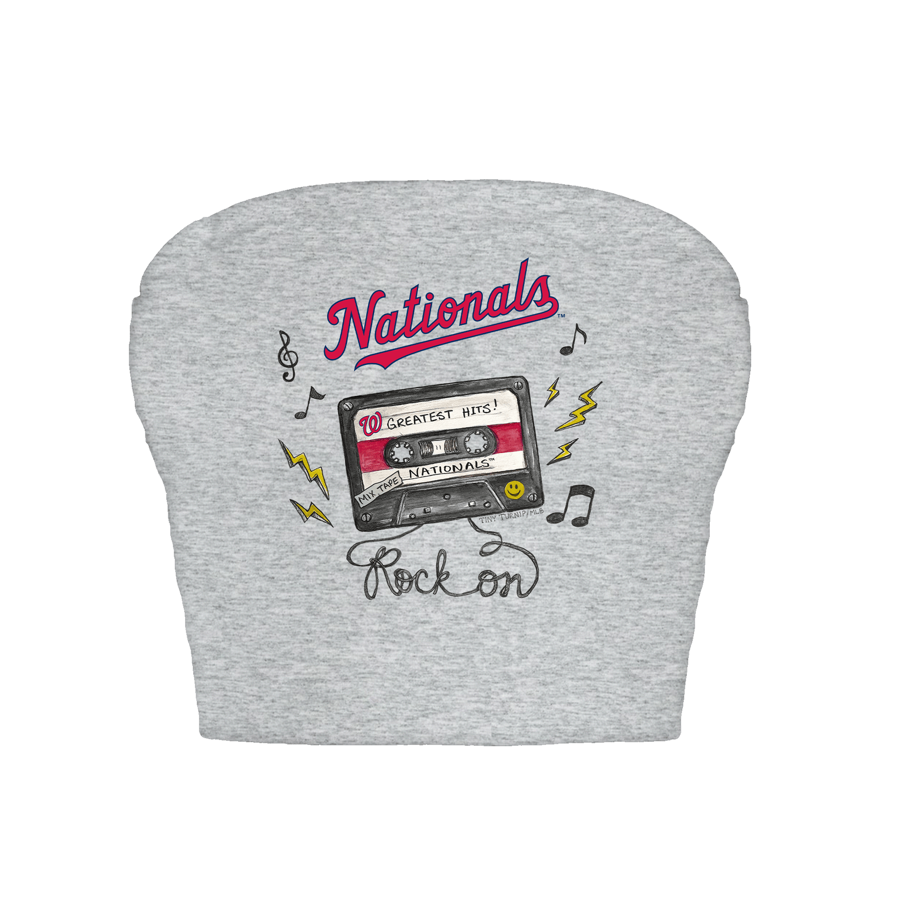 Washington Nationals Mixtape Crop Tube Top