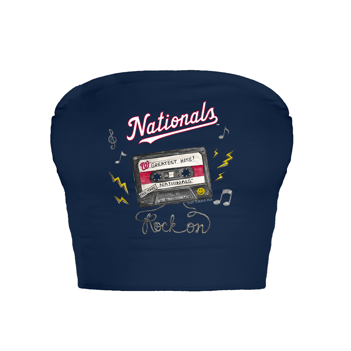 Washington Nationals Mixtape Crop Tube Top