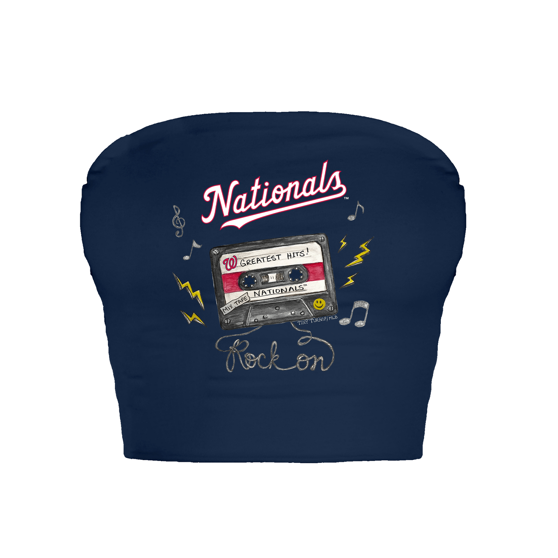Washington Nationals Mixtape Crop Tube Top