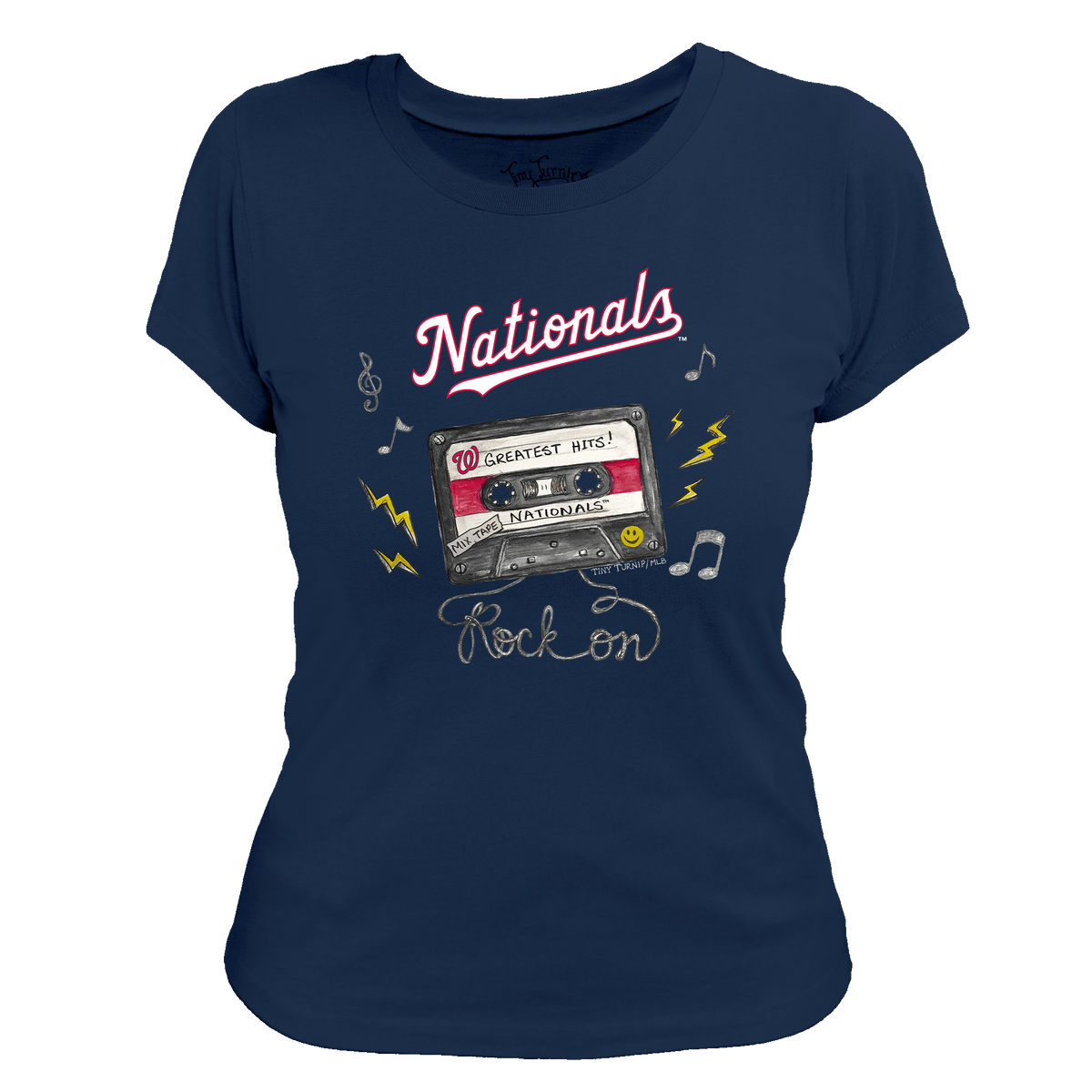 Washington Nationals Mixtape Women's Tee Shirt