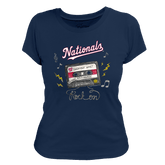 Washington Nationals Mixtape Women's Tee Shirt