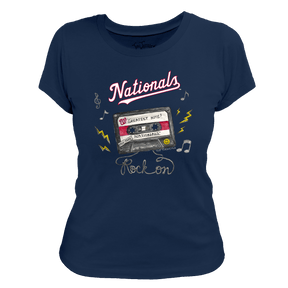 Washington Nationals Mixtape Women's Tee Shirt