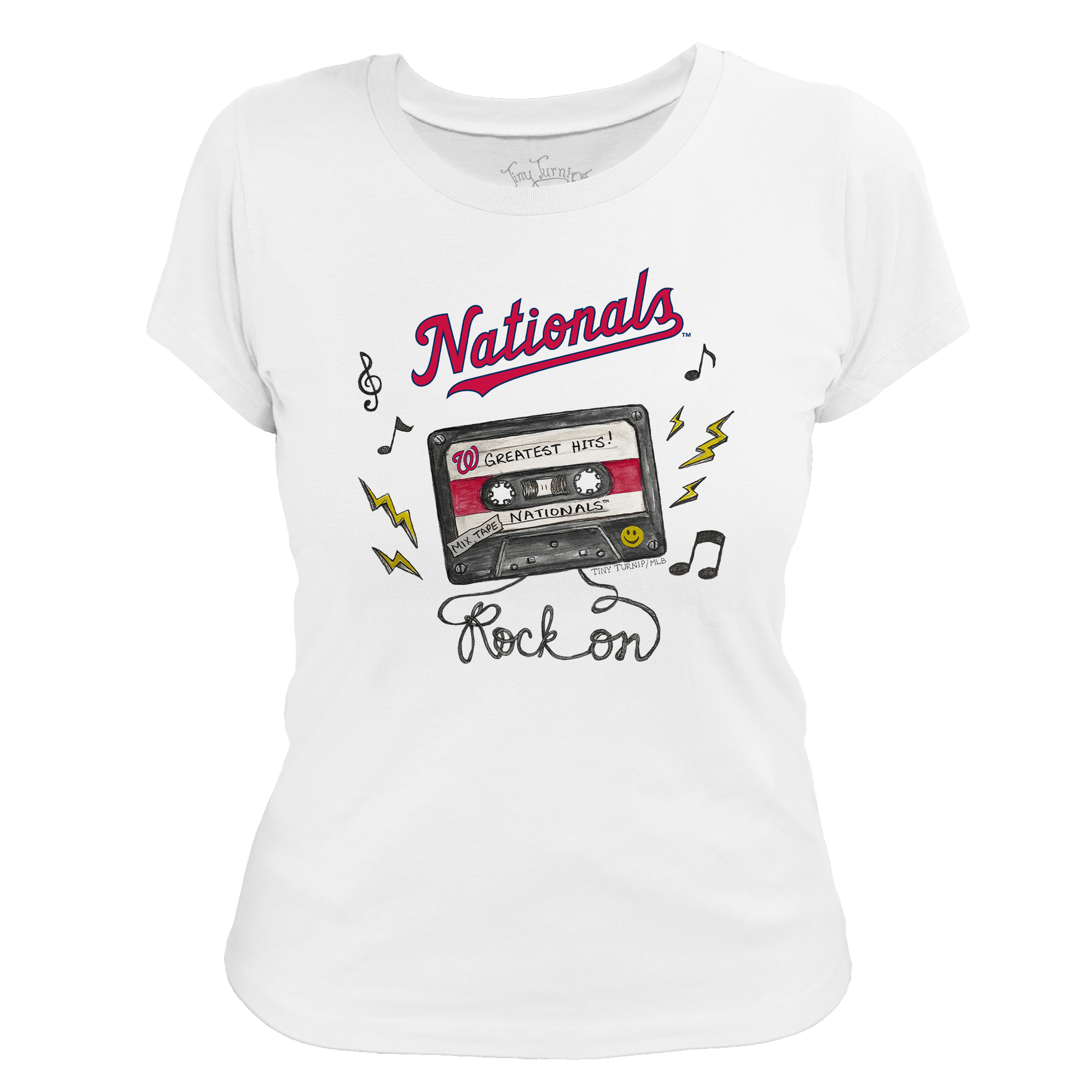 Washington Nationals Mixtape Women's Tee Shirt