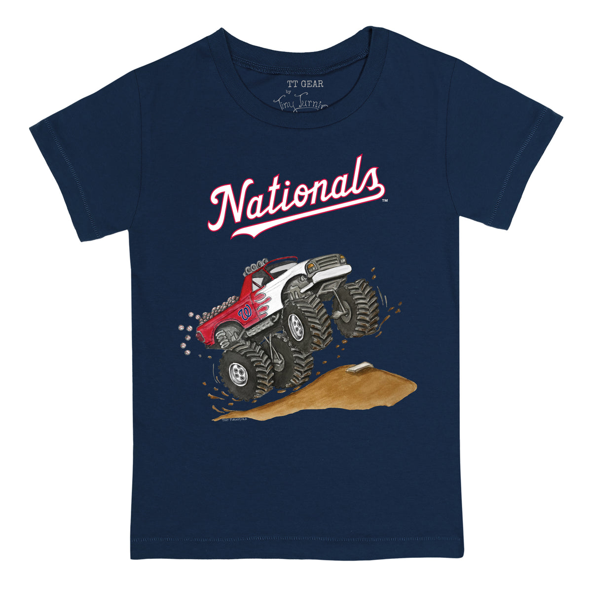 Washington Nationals Monster Truck Tee Shirt