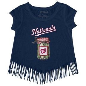 Washington Nationals Pickle Jar Fringe Tee